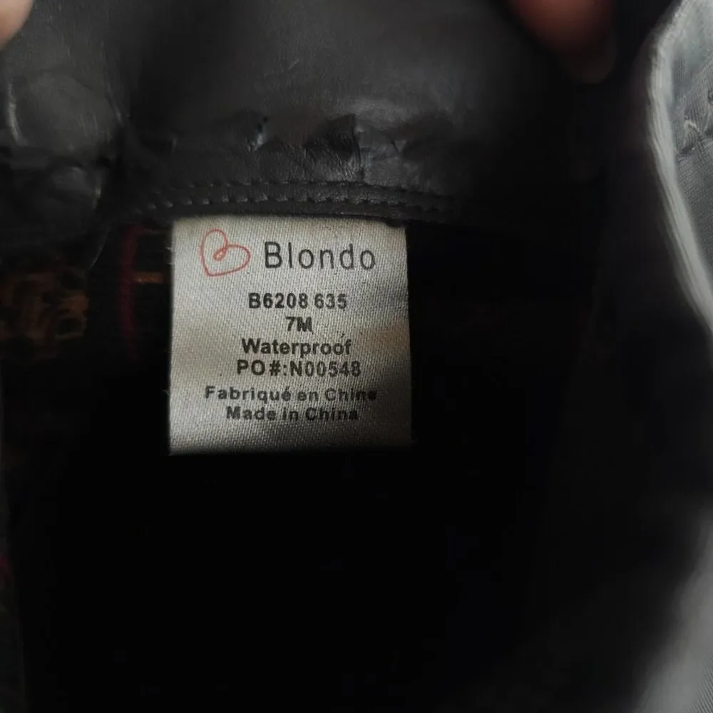 BLONDO Danny Stretch Over-The-Knee Waterproof Boot Horse Girl Elevated Western 7